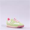 Back 70 Jogger T Toe Laced Retro Trainer - Lime